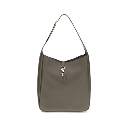 Bolso de hombro Saint Laurent bicolor de piel de ternera Bos Taurus