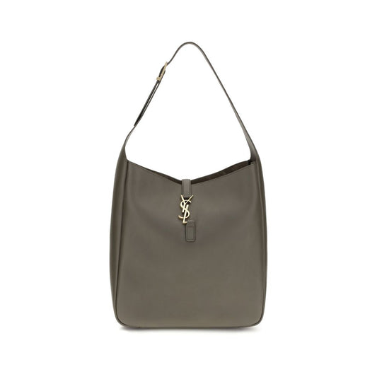 Bolso de hombro Saint Laurent bicolor de piel de ternera Bos Taurus