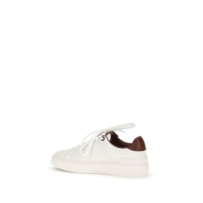 Zapatillas deportivas Balmain de piel de becerro blanca Bos Taurus