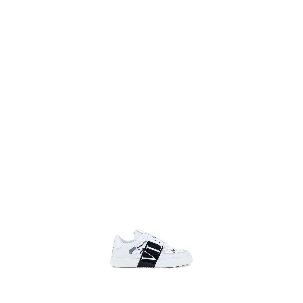 Zapatillas Deportivas Valentino Garavani Cuero De Ternera Blanca