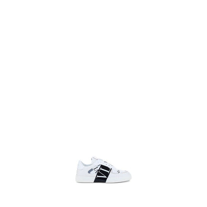 Zapatillas Deportivas Valentino Garavani Cuero De Ternera Blanca
