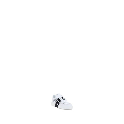 Zapatillas Deportivas Valentino Garavani Cuero De Ternera Blanca