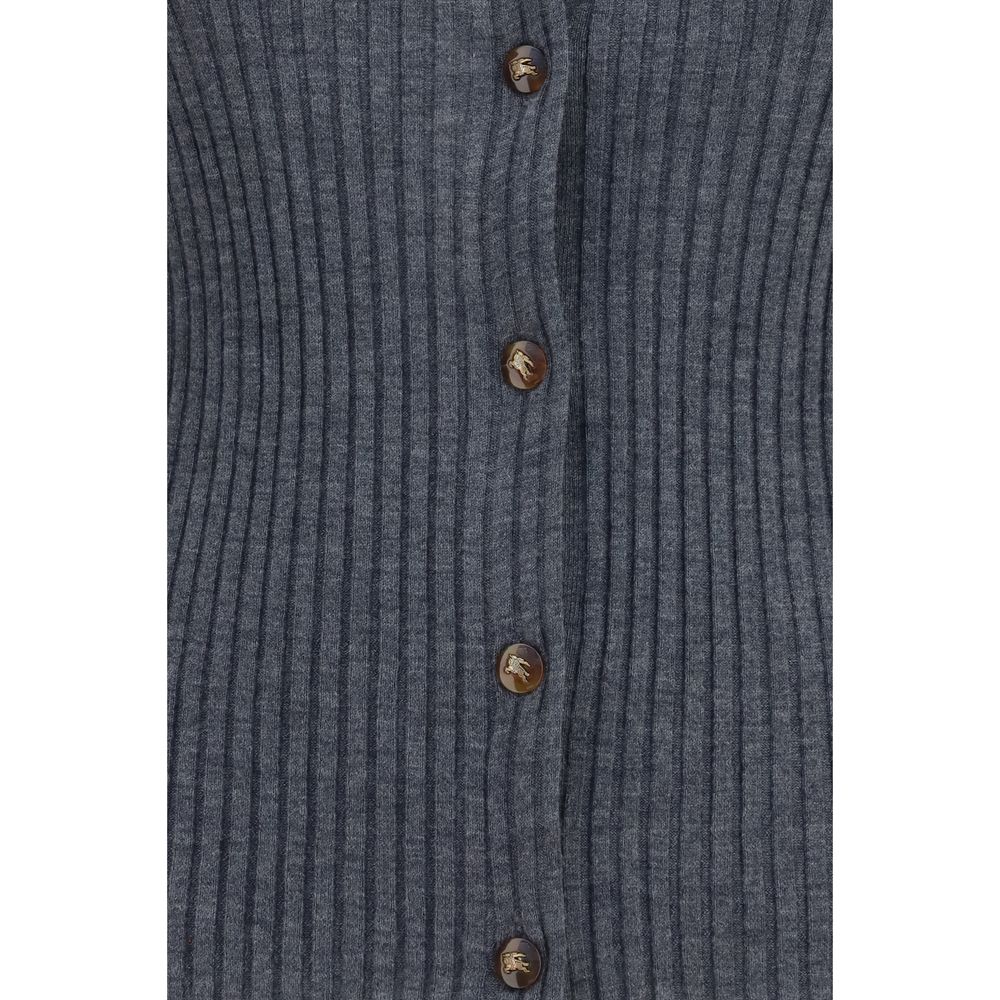 Cárdigan Burberry Gris de Cachemira