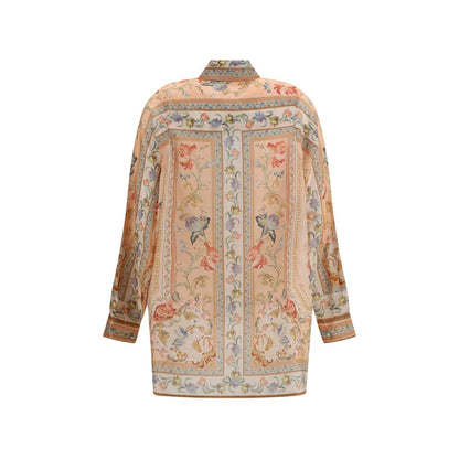 Camisa de seda multicolor Zimmermann