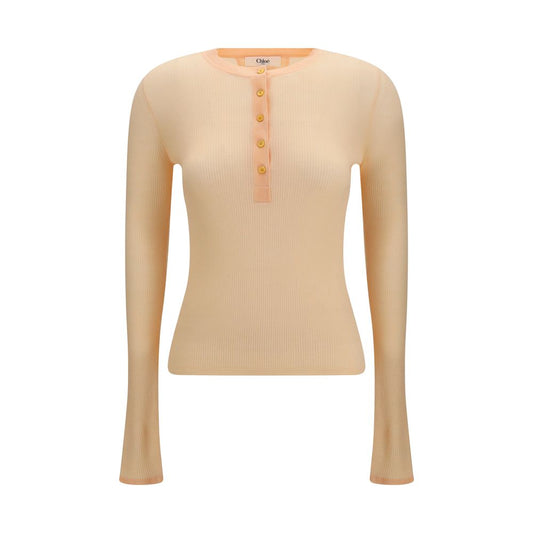 Sudadera Chloé Oves Aries de Lana Naranja