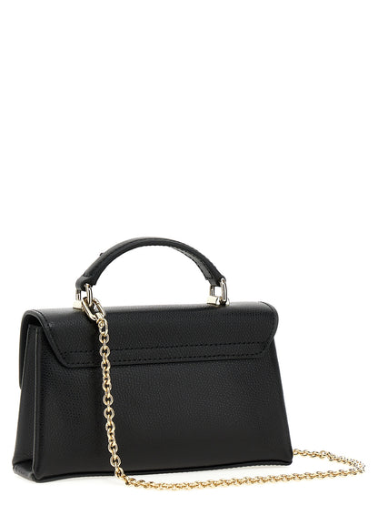 Bandolera Furla de cuero negro