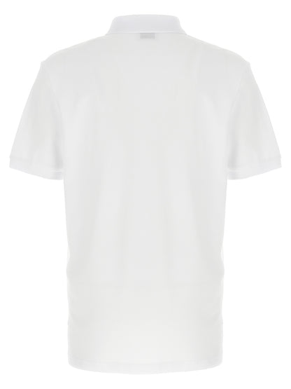 Moschino White Cotton Polo Shirt