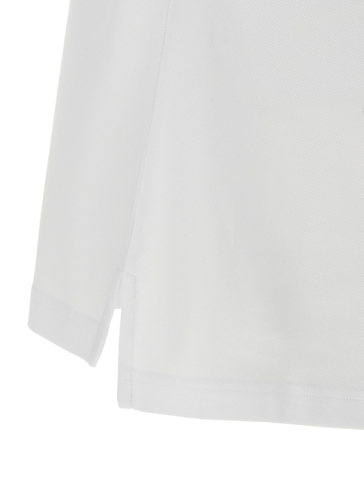Moschino White Cotton Polo Shirt