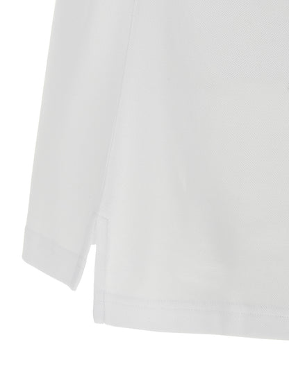 Moschino White Cotton Polo Shirt