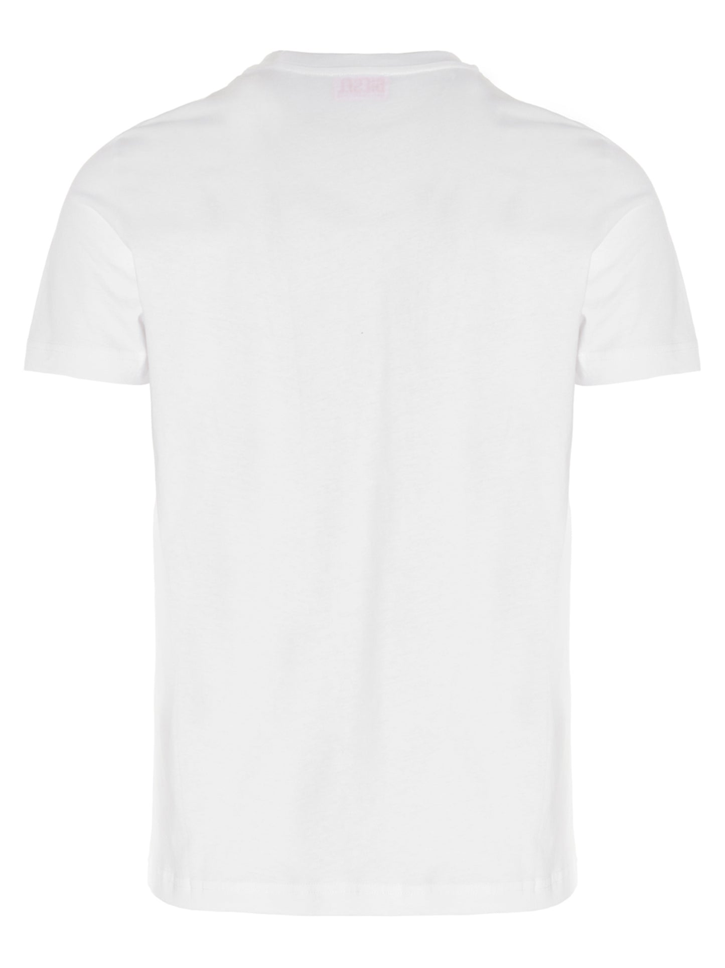 T-shirt en coton blanc coupe classique Diesel