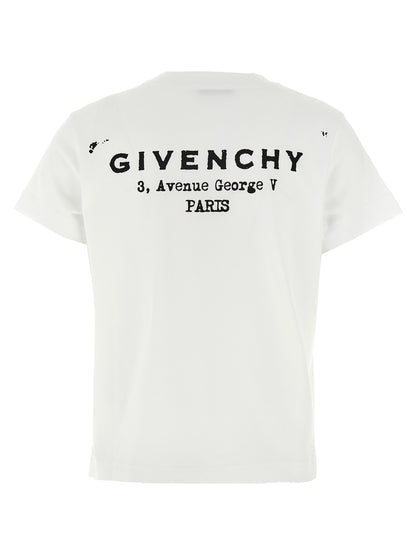 Givenchy Bicolor Cotton T-Shirt