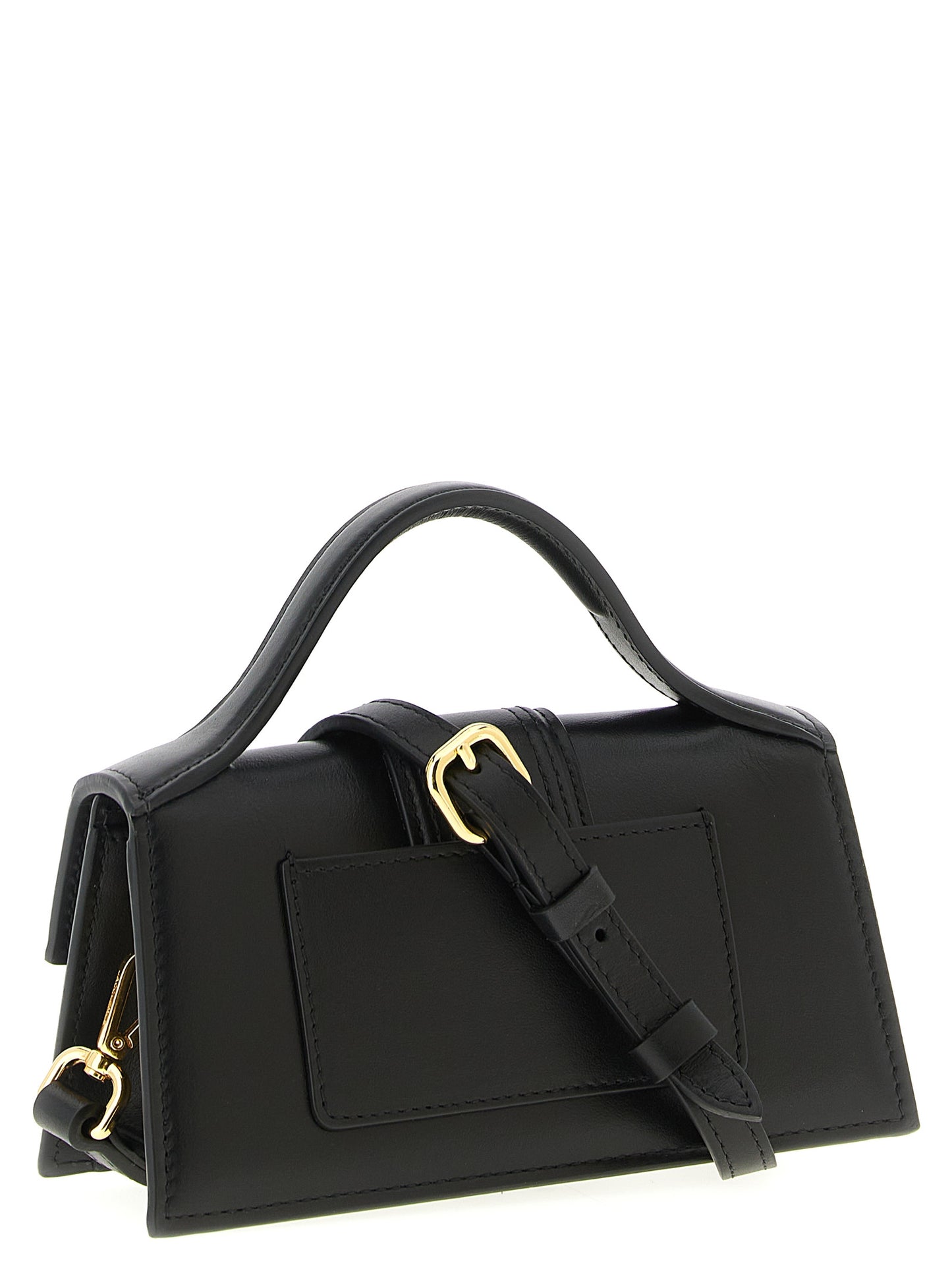 Bolso Jacquemus De Piel De Vaca Negro Modelo Le Bambino