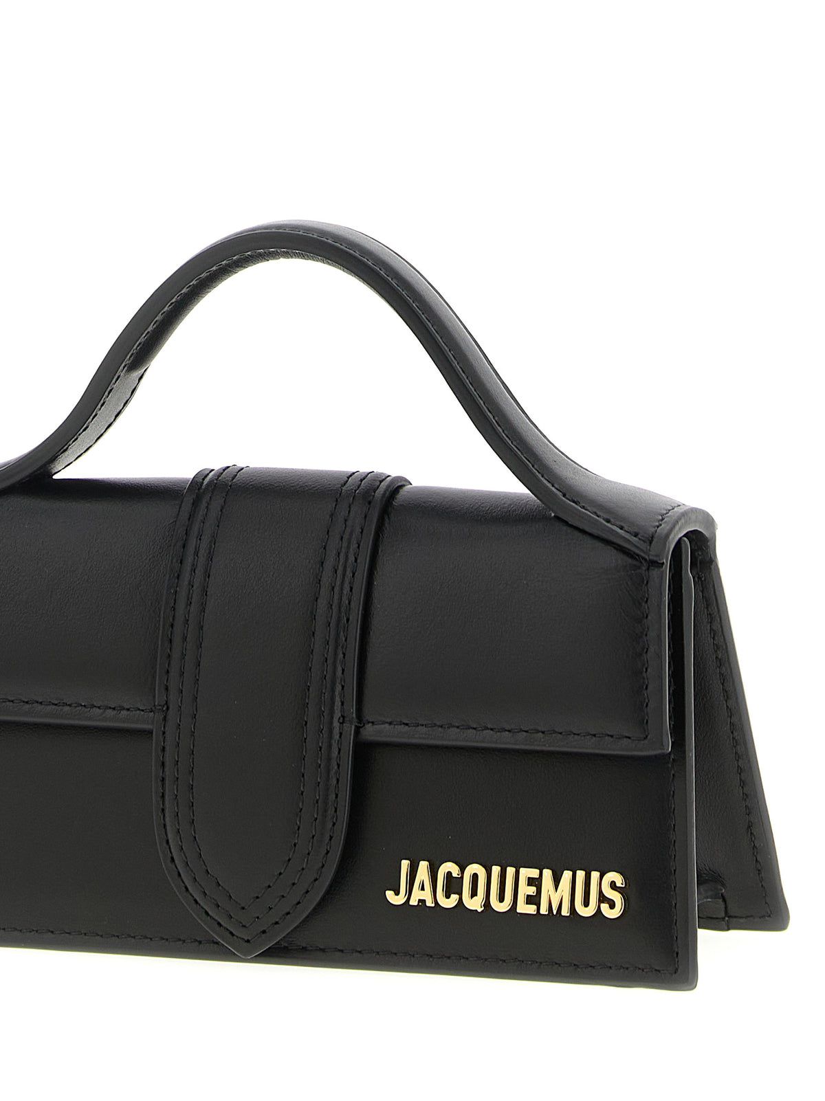 Bolso Jacquemus De Piel De Vaca Negro Modelo Le Bambino