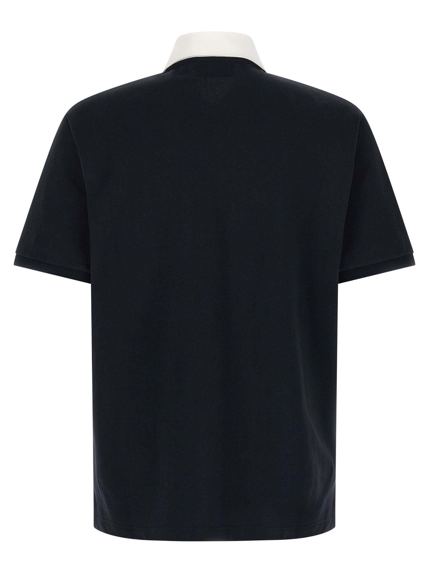 Polo de algodón azul Gucci