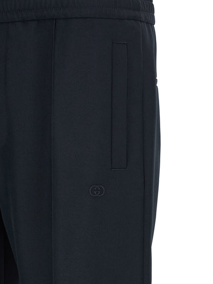 Pantalones Casuales Gucci Azul Poliéster