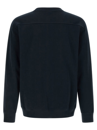 Sudadera de algodón azul Gucci