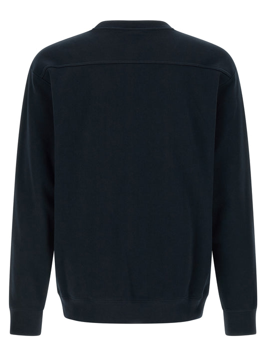 Sudadera de algodón azul Gucci