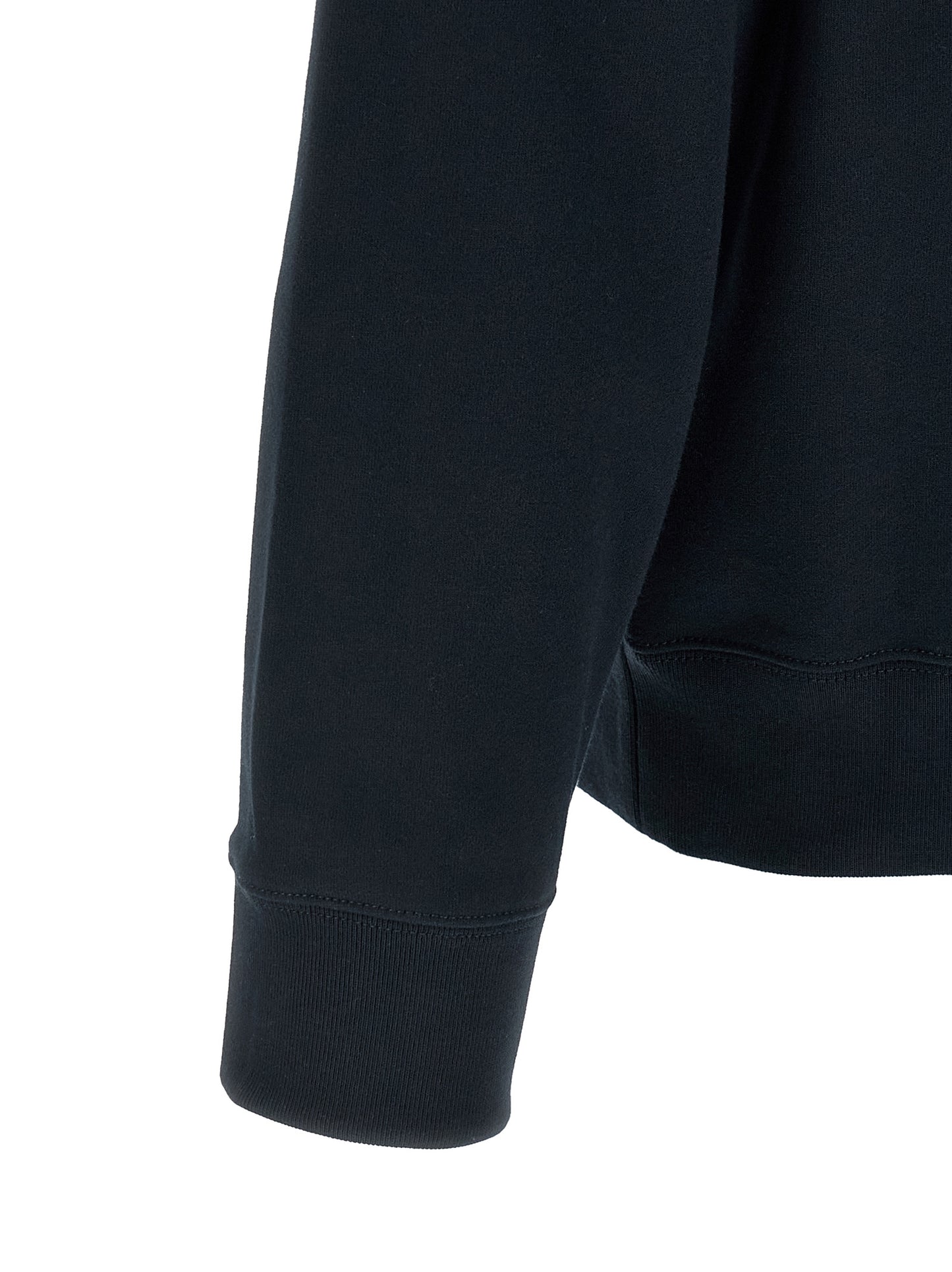 Sudadera de algodón azul Gucci
