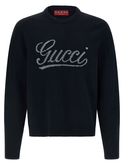Cárdigan Gucci de lana azul