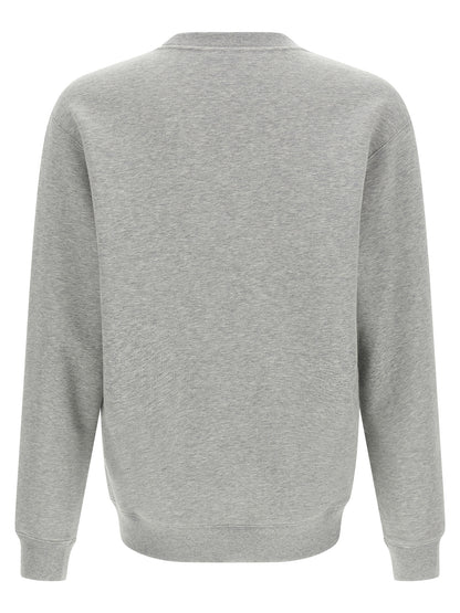Sudadera de algodón gris Gucci