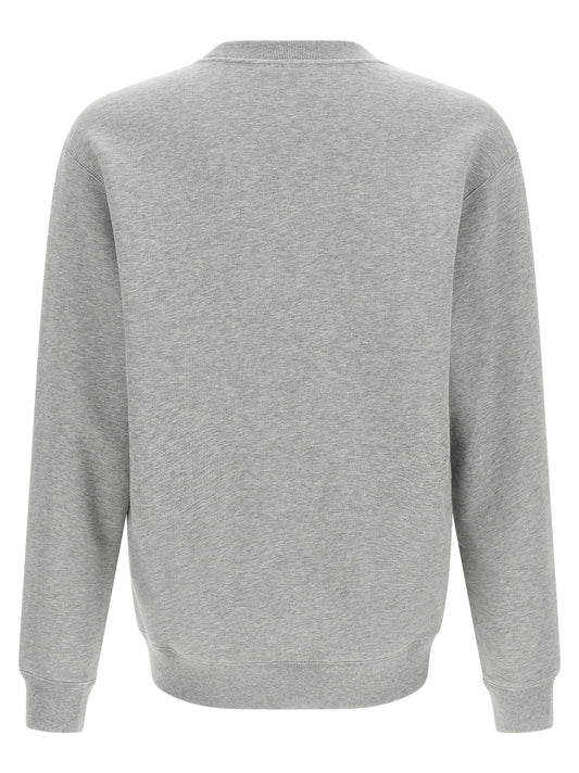Sudadera de algodón gris Gucci