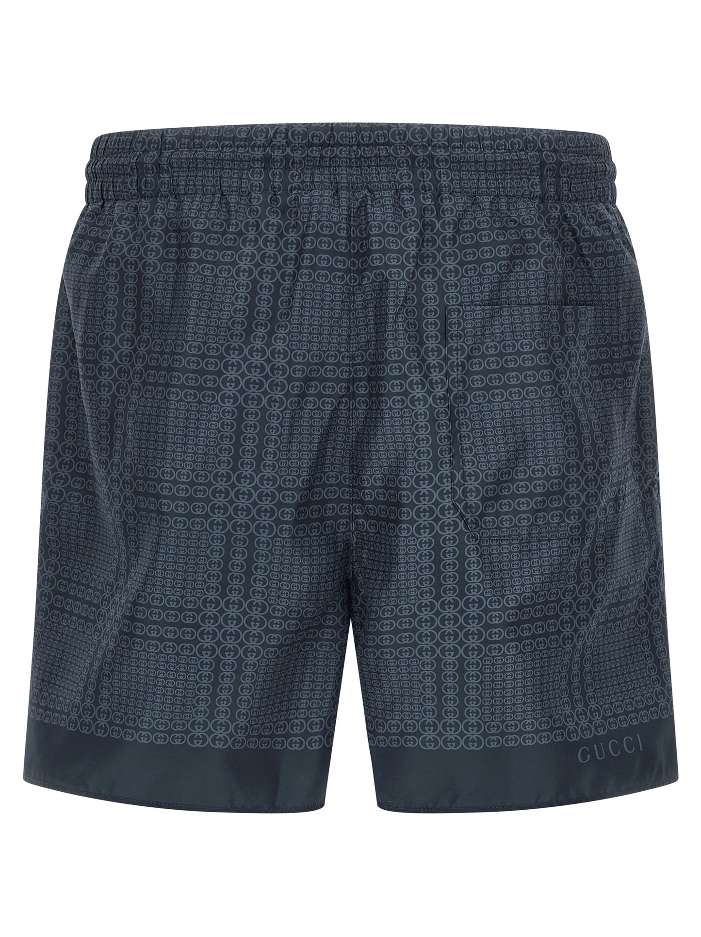 Bañador Gucci azul de poliéster