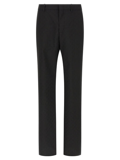 Gucci Black Polyester Dress Pants