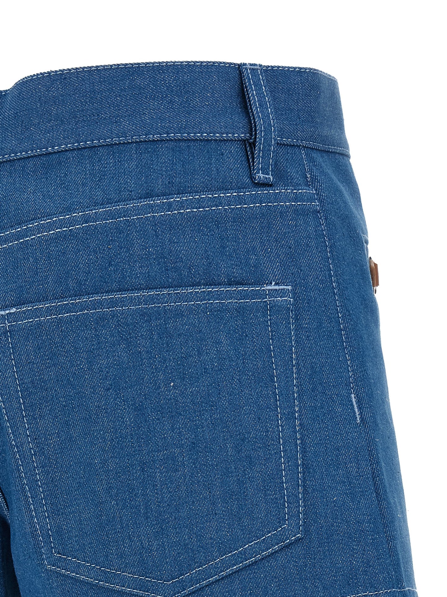 Short bermuda Gucci en coton bleu classique