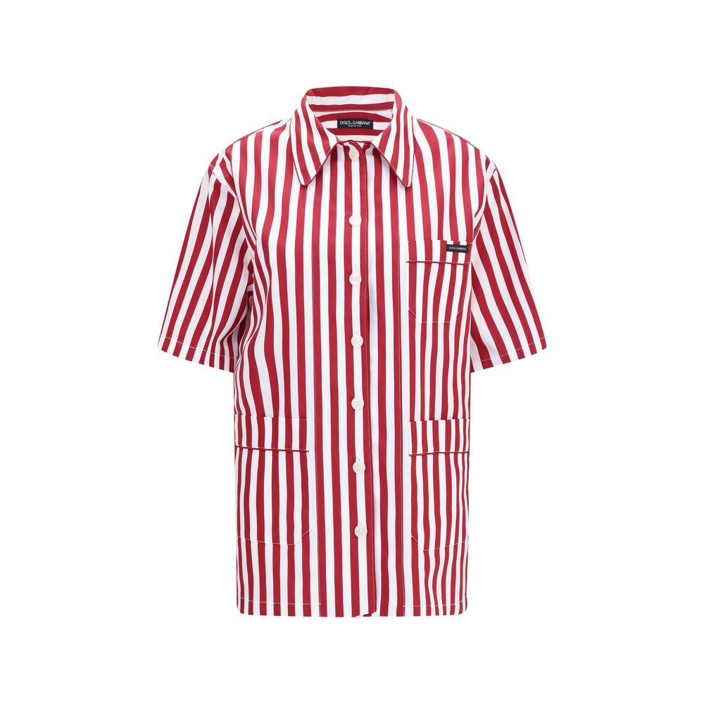 Camisa de algodón multicolor Dolce & Gabbana