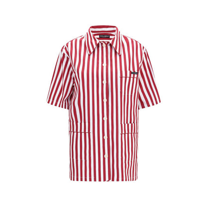 Camisa de algodón multicolor Dolce & Gabbana