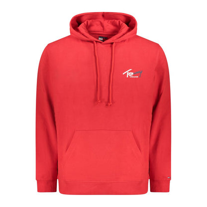 Sweat-shirt rouge en coton pour homme Tommy Hilfiger