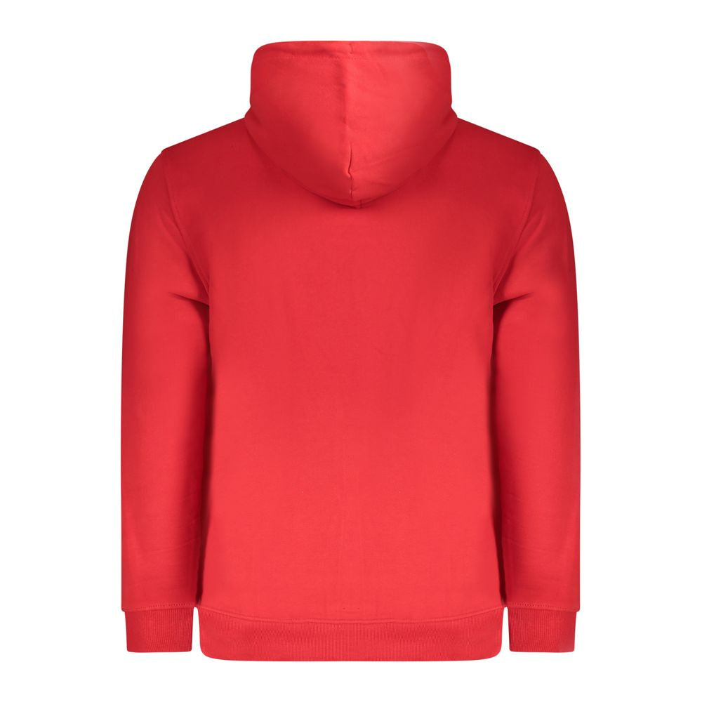 Sweat-shirt rouge en coton pour homme Tommy Hilfiger