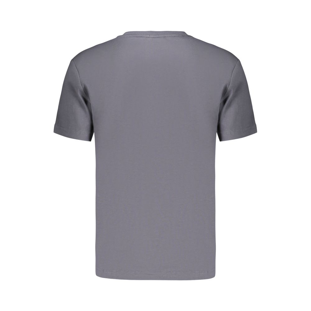 Camiseta gris de algodón para mujer Calvin Klein