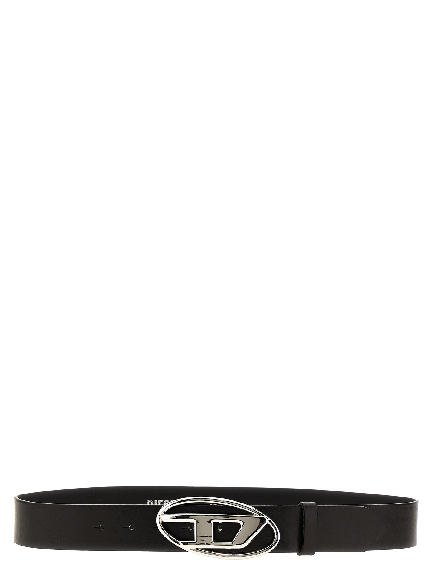 Diesel Negro Otras Fibras Cinturón Regular