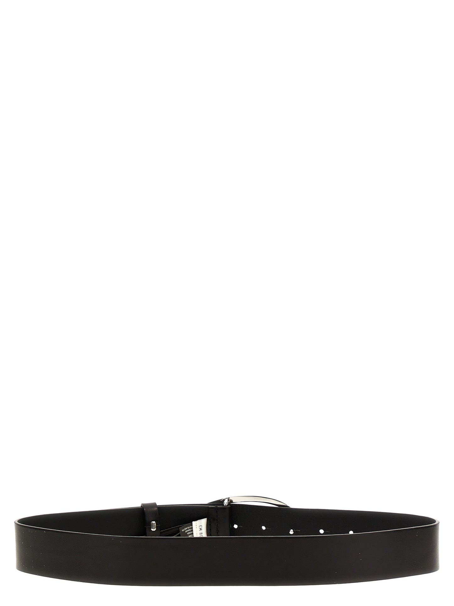 Diesel Negro Otras Fibras Cinturón Regular