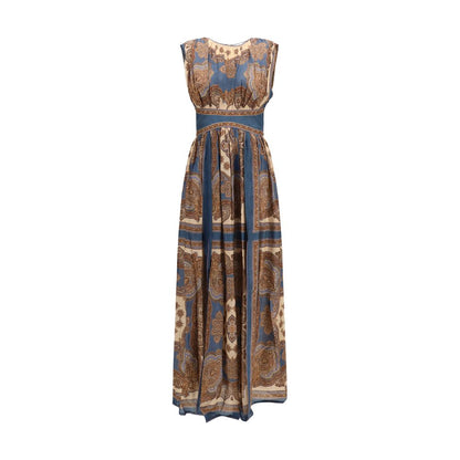 Vestido informal de seda multicolor Zimmermann