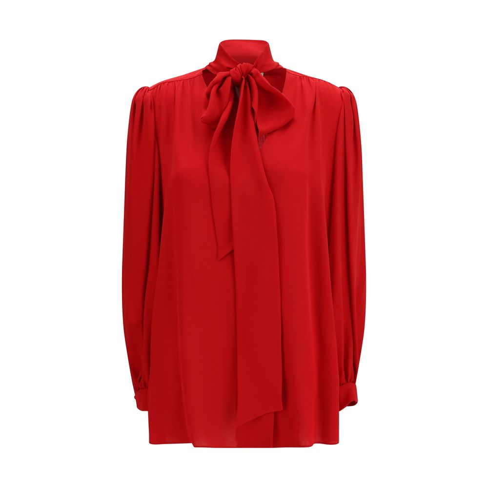 Blusa de seda multicolor Valentino Garavani
