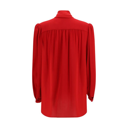 Blusa de seda multicolor Valentino Garavani