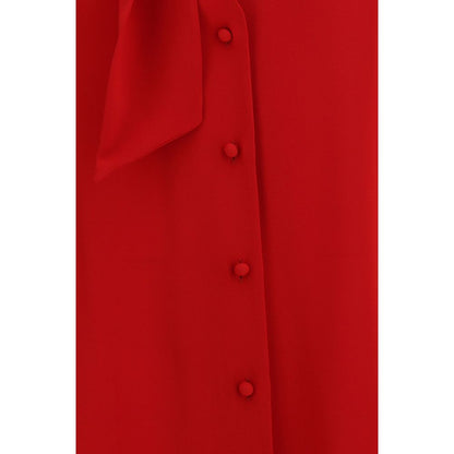 Blusa de seda multicolor Valentino Garavani