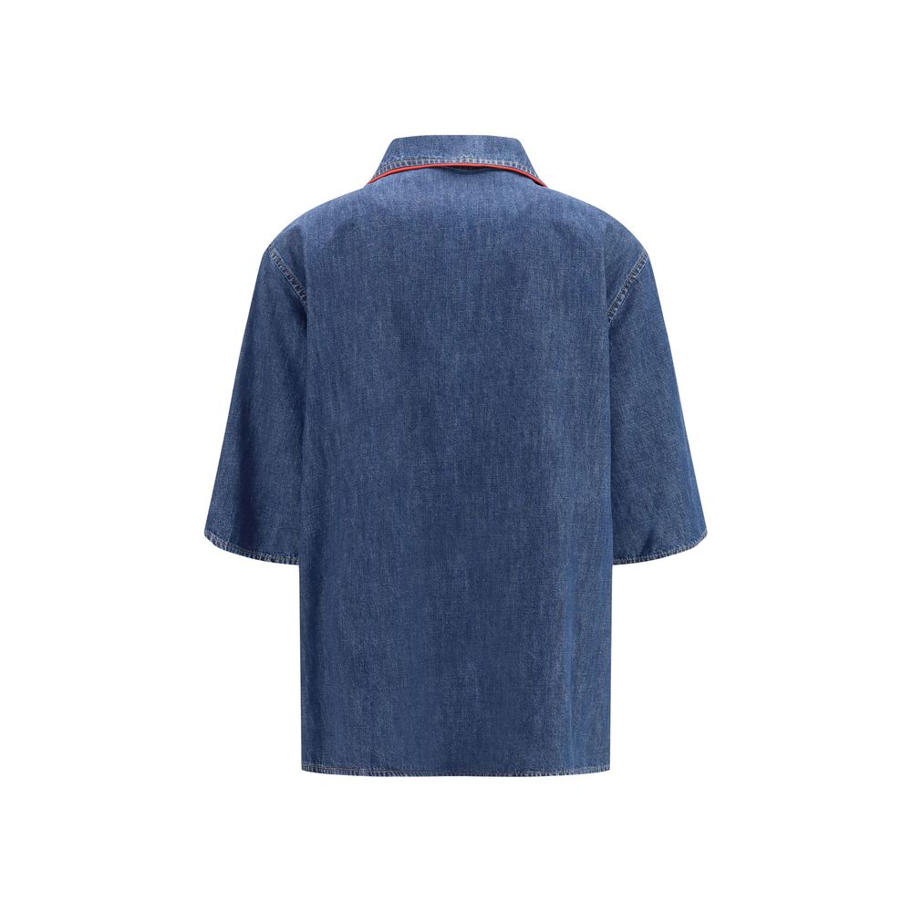 Chemise en jean bleue Valentino Garavani