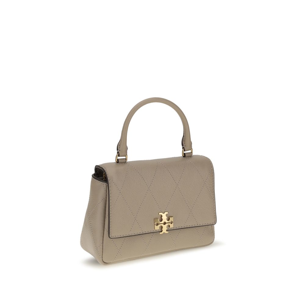 Cartera Tory Burch de Piel de Becerro Beige Bos Taurus
