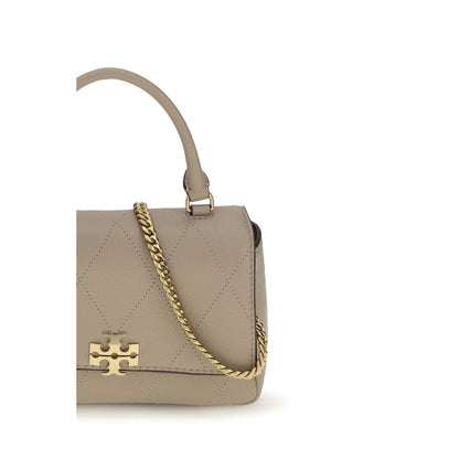 Cartera Tory Burch de Piel de Becerro Beige Bos Taurus