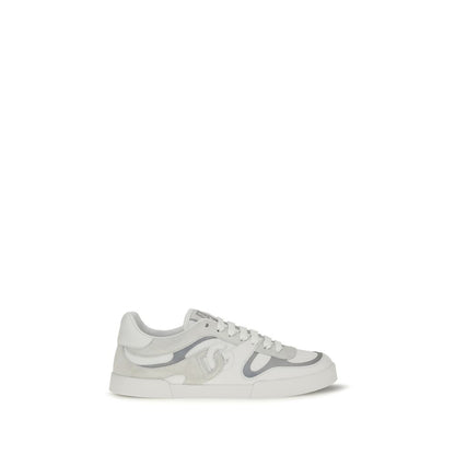 Dolce & Gabbana Low-Top White Bos Taurus Calfskin Sneakers