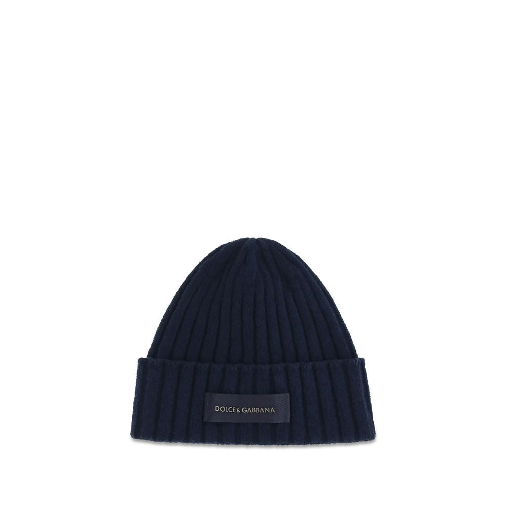 Gorro Dolce & Gabbana de Lana Azul Modelo Oves Aries