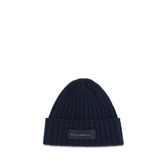 Gorro Dolce & Gabbana de Lana Azul Modelo Oves Aries