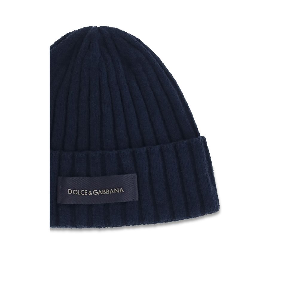 Gorro Dolce & Gabbana de Lana Azul Modelo Oves Aries