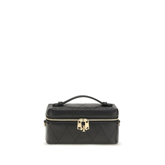 Tory Burch Accesorios de Piel de Becerro Negra Bos Taurus