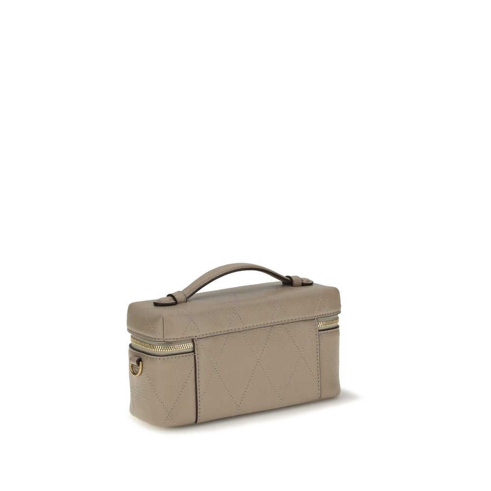 Billetera Tory Burch Gris de Piel de Becerro Bos Taurus