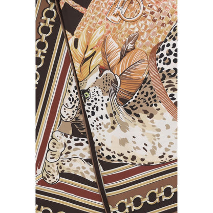 Foulard de seda multicolor Ferragamo