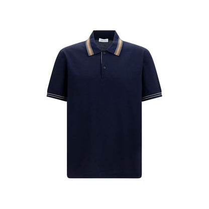 Polo de Algodón Azul Ferragamo